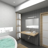 Installation et am�nagement de salle de bain
